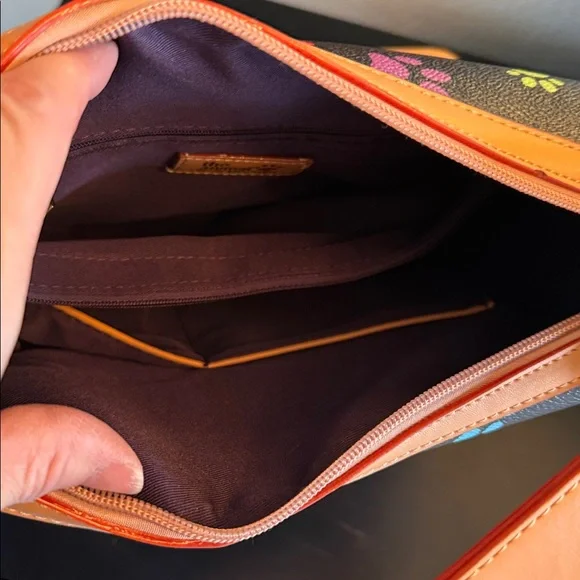 Colorful Paw Print Shoulder Bag - Picture 12 of 12